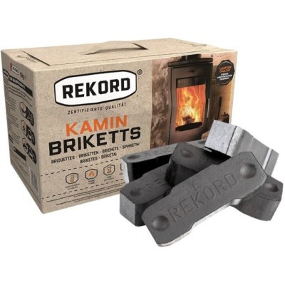 REKORD 7" Uhelné brikety 450 kg – HobbyKompas.cz
