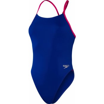 Speedo dámské jednodílné plavky Solid TIEBK 1PC AF 8-00318115504 modrý