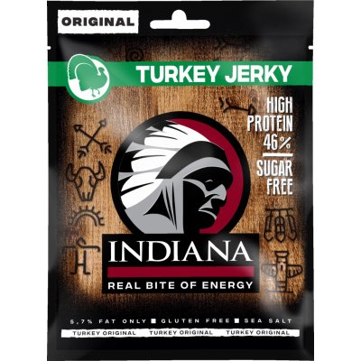 Indiana Turkey Jerky Original 100 g – Zboží Mobilmania