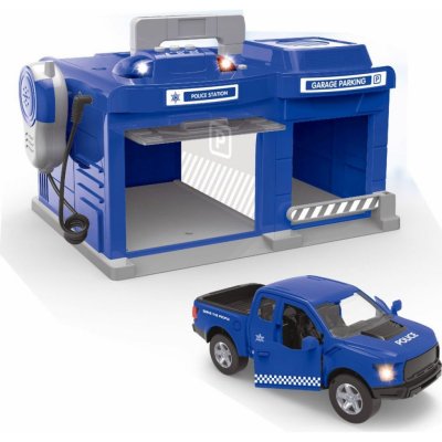 Alltoys Policejní hrací set garáž – Zboží Mobilmania