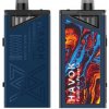 Gripy e-cigaret Uwell HAVOK V1 Pod 65W grip Full Kit 1800 mAh modrá