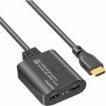 PremiumCord HDMI 2.0 Switch 4K@60Hz, 4:4:4 obousměrný 2-1 nebo 1-2, khswit21b – Sleviste.cz