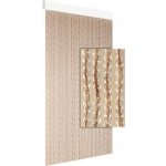 Závěs do dveří PAOLA 90x210 cm hnědý – Hledejceny.cz