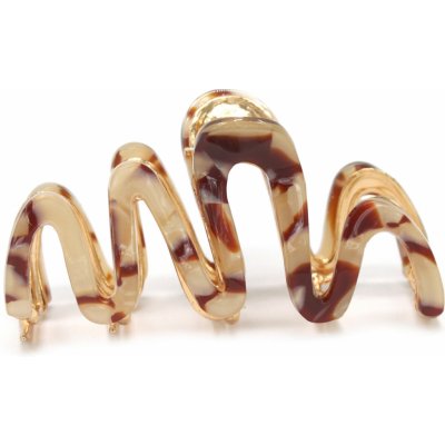 Skřipec na vlasy Barva: hnědá a černá – Sleviste.cz