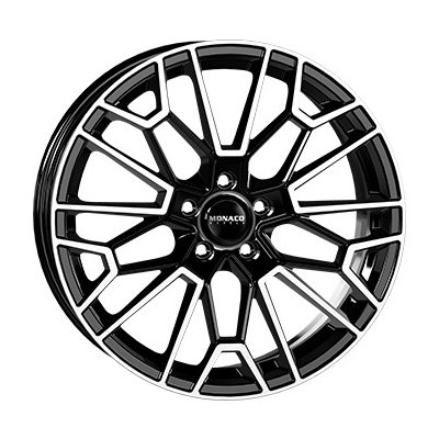 MONACO WHEELS GP13 8x19 5x112 ET48 gloss black polished – Hledejceny.cz