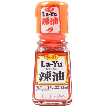 S&B La Yu Sezamový olej s chilli 33 ml