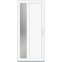 Panto Plastové vedlejší vchodové dveře pravé K511-98 bílá 98 x 198 cm