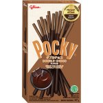 Glica Tyčinky Pocky s polevou Double Chocolate 47 g – Zboží Dáma