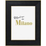 Hama portrétový rámeček plastový MILANO, 13x18 cm, černá – Hledejceny.cz