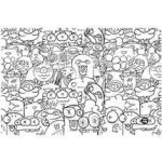 Podložka na stůl PP 60 x 40 cm monsters – Zboží Dáma