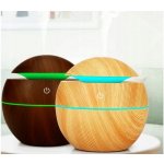 Retoo Ultrazvukový zvlhčovač vzduchu E135 30 m³/h 3 W 130 ml hnědý – Zboží Dáma