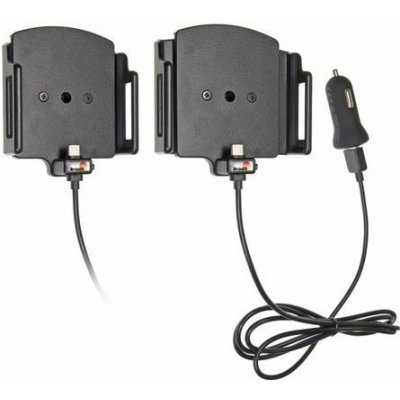 Brodit držák do auta nastavitelný s USB C a nabíjením z cig. zapalovače/USB š. 75-89 mm, tl. 12-16 – Zbozi.Blesk.cz