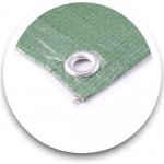 Ven plachta zakrývací zelená 80g 2x3m 102223 – Zboží Dáma