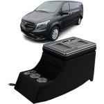 Středová konzole Mercedes Benz V W639/W447 (Vito/Viano) s USB - černá – Zboží Mobilmania