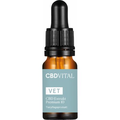 CBD Vital 10 Extrakt Premium pro zvířata 10% 1000 mg 10 ml – Zboží Mobilmania