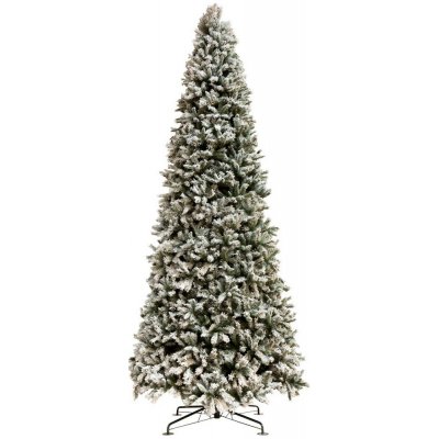 J-Line by Jolipa Vánoční veliký zasněžený strom jedle Snowy Tree - 200*200*450 cm - J-Line by Jolipa – Hledejceny.cz