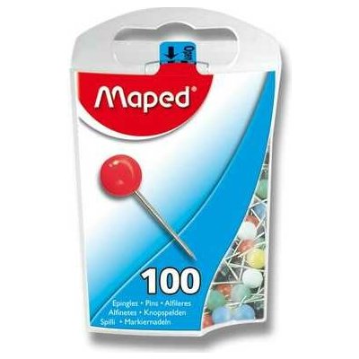 Maped Špendlíky barevné, malé 15 mm 100 ks – Zboží Dáma