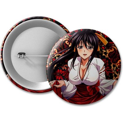 Highschool DxD Placka Akeno Himejima - 50 mm – Zboží Dáma