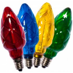 Žárovka LED Šiška 20V/0,2W MIX 4ks barev filament 1ks