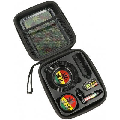 Super Heroes drtič tabáku kovový weed gift set 51 mm – Sleviste.cz