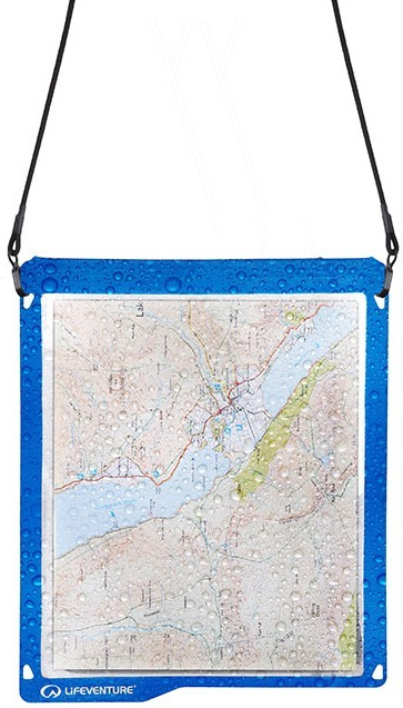 Pouzdro Lifeventure Hydroseal Map Case vodotěsné na mapu