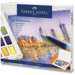 Akvarelové barvy Faber Castell 36 v sadě s plnitelným štětcem – Zboží Dáma