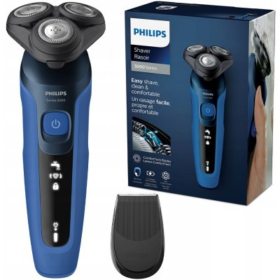 Philips Series 5000 S5466/17 černý, modrý – Zbozi.Blesk.cz