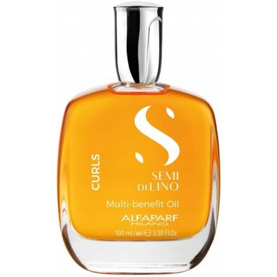 Alfaparf Milano Semi di Lino Curls Multi-Benefit Oil vlasový olej 100 ml – Hledejceny.cz