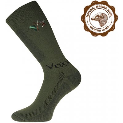 VoXX ponožky Lander 1 pár tmavě zelená – Zboží Mobilmania