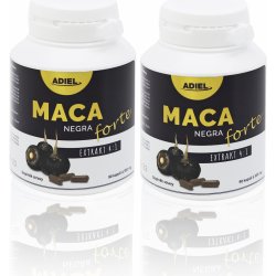 Adiel Maca negra FORTE 2 x 90 kapslí