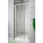 ROSS LOW - posuvné trojdílné sprchové dveře 88-94x180 cm Výplň: plast voda – Sleviste.cz