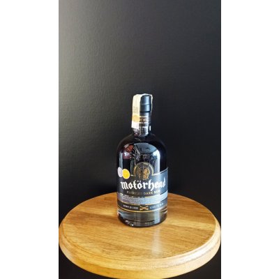 Motorhead Dark Rum 8y 40% 0,7 l (holá láhev)