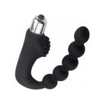 bdsm bondage shop Anální vibrátor z lékařského silikonu ZDGJ018 Černá Vibrátor jednofrekvenční – Zboží Dáma