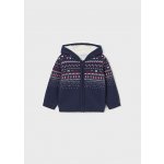 Mayoral svetr zateplený se vzorem modrý – Zboží Dáma