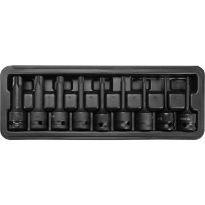 Hlavice rázové sada 1/2" černé 9ks TORX IMPACT YATO – Hledejceny.cz