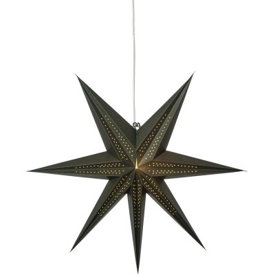 Star trading Vánoční papírová hvězda Point P.60 cm zelená bez světelného zdroje 083-00 – Hledejceny.cz