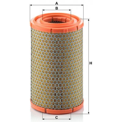 MANN-FILTER Vzduchový filtr MANN C16182 (MF C16182) – Hledejceny.cz