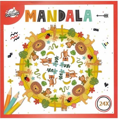 Kniha omalovánek Safari - 24 listů – Sleviste.cz