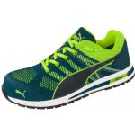 PUMA Elevate Knit Green Low S1P bezpečnostní obuv zelená, žlutá – Sleviste.cz