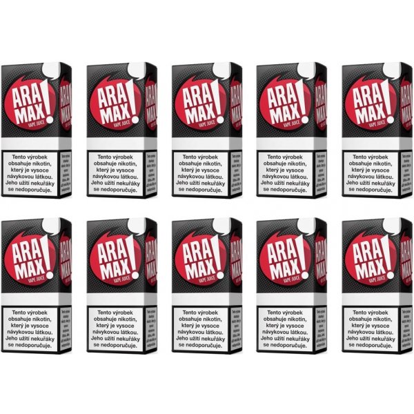 E-liquid Aramax 10Pack Max Watermelon 10 x 10 ml 0 mg