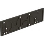 G-U BKS OTS 430 montážní deska Tmavě hnědá (RAL 8022) – Sleviste.cz