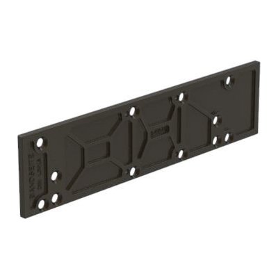 G-U BKS OTS 430 montážní deska Tmavě hnědá (RAL 8022) – Sleviste.cz