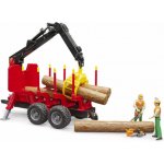 Bruder 2252 lesních PŘÍVĚS s hydraulickou rukou – Zboží Dáma