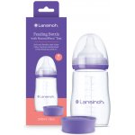 Lansinoh skleněná kojenecká láhev s NaturalWave TM savičkou 240ml – Sleviste.cz