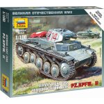 Zvezda Wargames WWII tank 6102 German Panzer II 1:100 – Hledejceny.cz