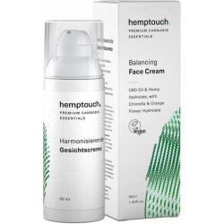 HempTouch Vyrovnávající pleťový krém pro mastnou pleť 50 ml