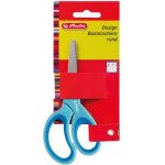 Herlitz nůžky školní s kulatou špičkou 300620 – Zboží Mobilmania