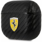 Ferrari Carbon PC/PU Pouzdro pro Apple AirPods 3 FESA3CABK – Zboží Živě