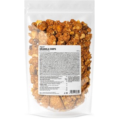Vilgain Granola Chips – Modrý sýr a fíky 400 g – Zboží Dáma