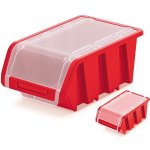 PROSPERPLAST Plastový úložný box TRUCK 155x100x70 červený – Zboží Mobilmania